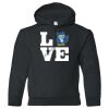 18500B Youth Heavy Blend Hooded Sweatshirt Thumbnail